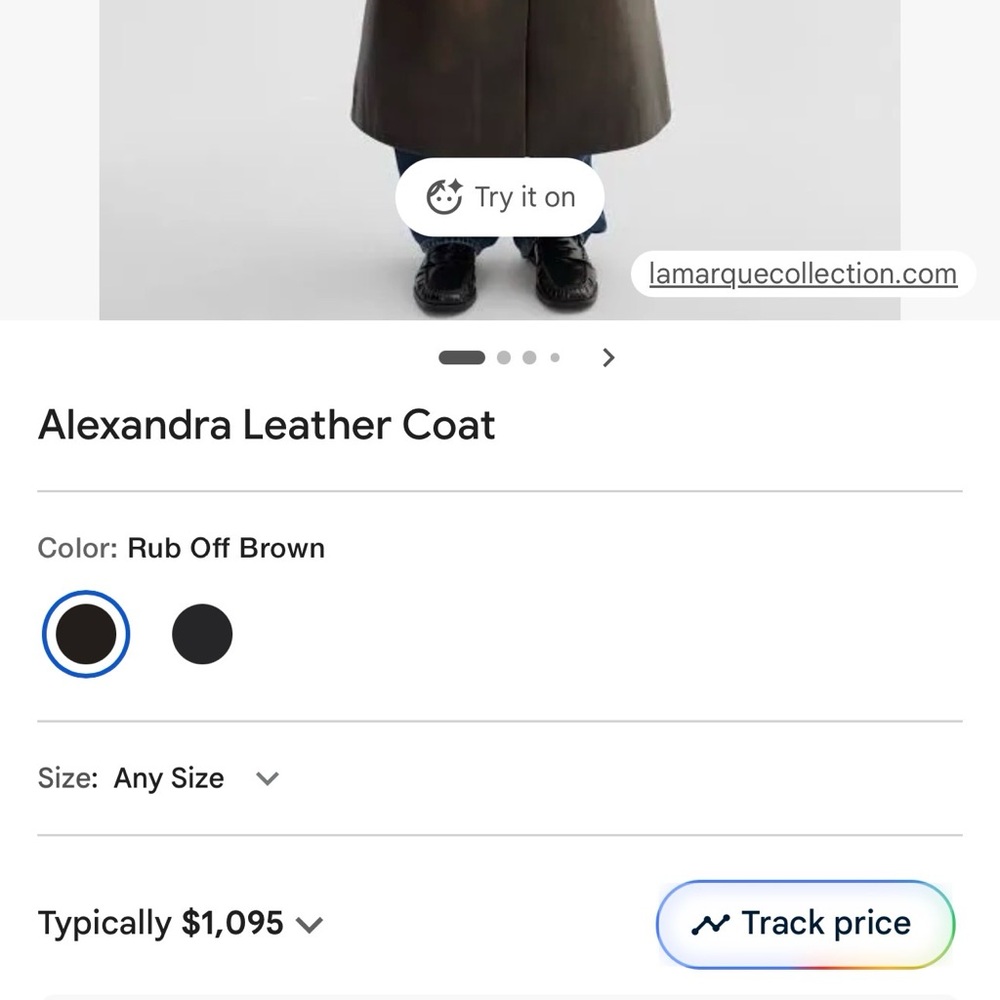Lamarque Black Leather Jacket - Picture 16 of 16